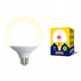 Лампа светодиодная LED-G120 ШАР 22W/E27/FR/NR Norma 3000K матовая Uniel 4690485116509